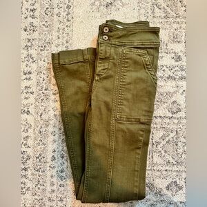 ☑️ Anthropologie Pilcro High Rise Trouser Bootcut Pant